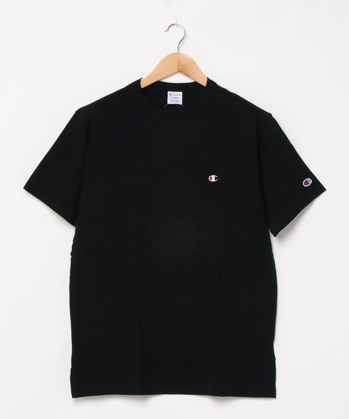 Champion(チャンピオン)の「CHAMPION/チャンピオン C3-P300 ベーシック半袖Tシャツ(Tシャツ/カットソー・メンズ・ピンク/ホワイト/ミント/ブラック/ネイビー/カーキオリーブ/グレー/イエロー・XXL/XL/L/M/S/3L)」の3枚目の写真
