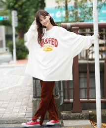 MILKFED. | DYNAMIC LOGO BIG TOP(Tシャツ/カットソー)