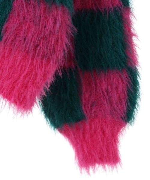 Candy Stripper(キャンディストリッパー)の「FLUFFY PATTERN ニット(ニット/セーター・レディース・レッド/レオパード/ピンク/ブラック・2)」の12枚目の写真