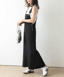 デニムスカートサロペット