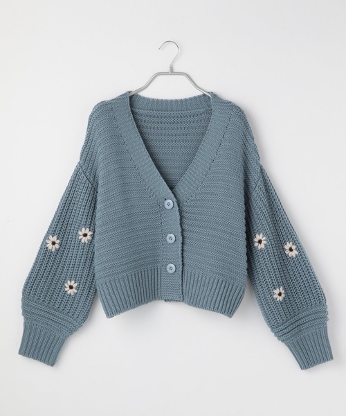 Heather（ヘザー）の「ザックリショートカーディガン 934951 