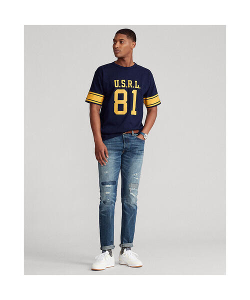 POLO RALPH LAUREN（ポロ ラルフ ローレン）の「クラシック フィット ジャージー グラフィック Tシャツ（Tシャツ/カットソー・メンズ・ネイビー系1・LARGE/SMALL/MEDIUM/X-LARGE/X-SMALL/XX-LARGE）」の2枚目の写真