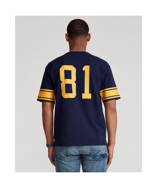 POLO RALPH LAUREN（ポロ ラルフ ローレン）の「クラシック フィット ジャージー グラフィック Tシャツ（Tシャツ/カットソー・メンズ・ネイビー系1・LARGE/SMALL/MEDIUM/X-LARGE/X-SMALL/XX-LARGE）」の3枚目の写真