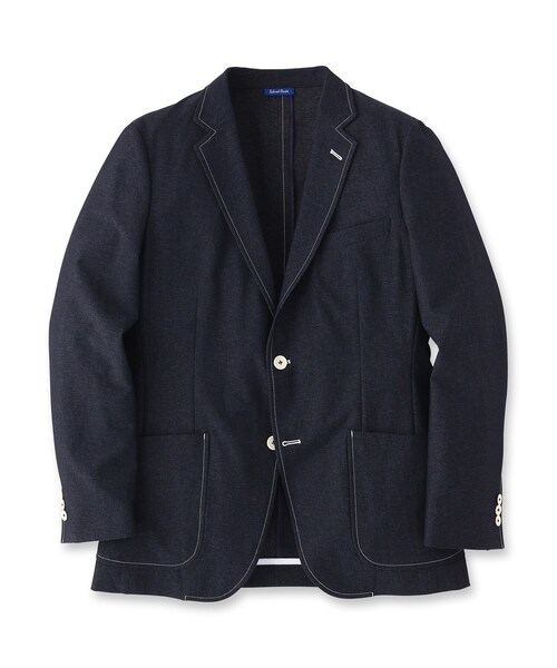 TAKEO KIKUCHI(タケオキクチ)の「◆4WAYカットソーデニムジャケット(デニムジャケット・メンズ・ダークネイビー・02/03/04)」の2枚目の写真