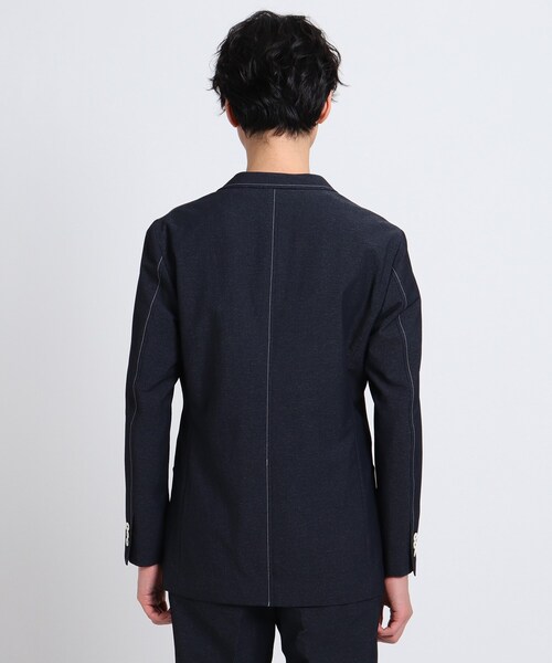 TAKEO KIKUCHI(タケオキクチ)の「◆4WAYカットソーデニムジャケット(デニムジャケット・メンズ・ダークネイビー・02/03/04)」の7枚目の写真