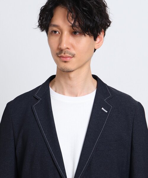 TAKEO KIKUCHI(タケオキクチ)の「◆4WAYカットソーデニムジャケット(デニムジャケット・メンズ・ダークネイビー・02/03/04)」の8枚目の写真