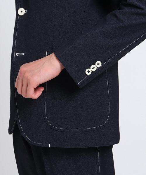 TAKEO KIKUCHI(タケオキクチ)の「◆4WAYカットソーデニムジャケット(デニムジャケット・メンズ・ダークネイビー・02/03/04)」の10枚目の写真