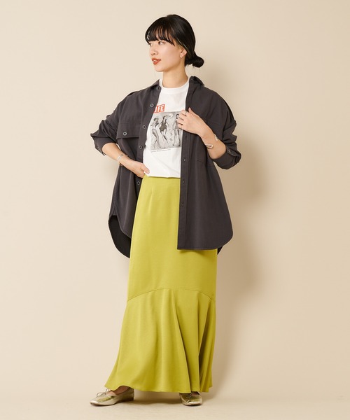 【SHENERY】ペプラムマーメイドスカート SHENERY】ペプラムマーメイドスカート | OUTLET(アウトレット