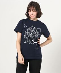 and wander | andwander × Yu nagaba/アンドワンダー×長場雄　BEAVER別注 fishing printed T by Yu(Tシャツ/カットソー)
