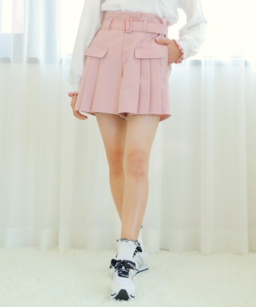 PINKHUNT（ピンクハント）の「PINKHUNT プリーツ切替ショートパンツ