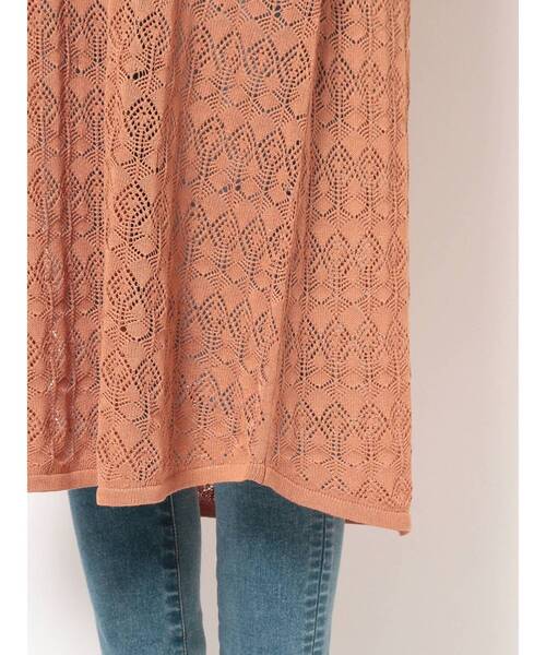 THE DAYZ TOKYO（ザデイズトーキョー）の「【THE DAYZ TOKYO】透かし編みニットワンピース（ワンピース・レディース・ブラック/ブラウン・FREE）」の18枚目の写真