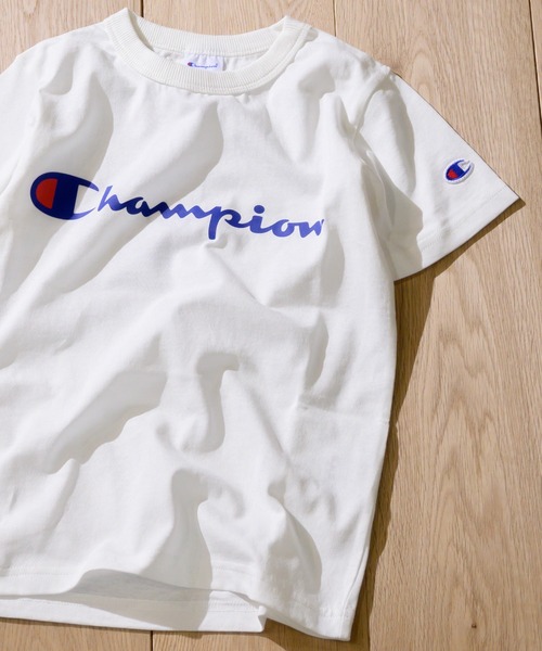 セール 40g チャンピオン Champion パネルプリントtシャツ Tシャツ カットソー Champion チャンピオン のファッション通販 Zozotown