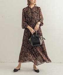 CAPRICIEUX LE'MAGE | ビンテージフラワーワンピース(ワンピース)