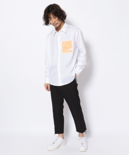 liberum（リベルム）の「LIBERUM(リベルム)(LIBERUM)」リングジップクロップドパンツ（その他パンツ・メンズ・ブラック/グレー・SMALL）」の3枚目の写真