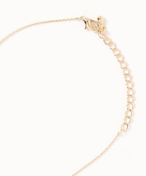 voov（ブーブ）の「ドロップ アクリルカラーシンプル ネックレス（ネックレス・レディース・グリーン/オレンジ/パープル/イエロー・フリー）」の6枚目の写真