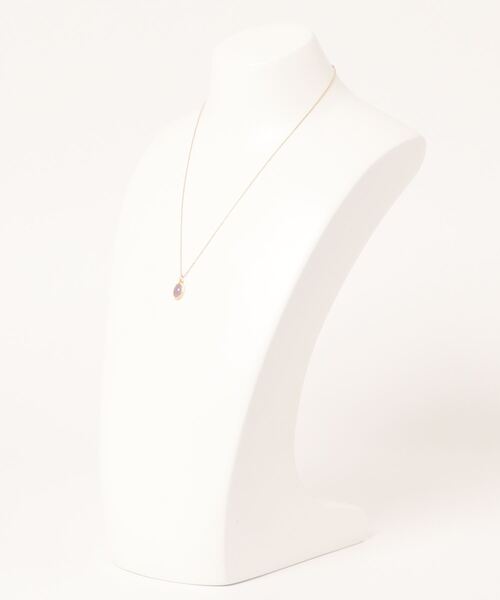 voov（ブーブ）の「ドロップ アクリルカラーシンプル ネックレス（ネックレス・レディース・グリーン/オレンジ/パープル/イエロー・フリー）」の5枚目の写真