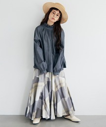 Libra Cue | シアービックチェックスカート(スカート)