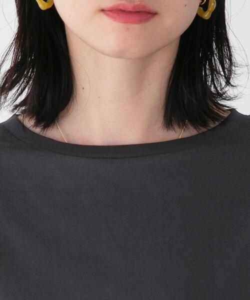 FEELING MADE(フィーリングメイド)の「FEELING MADE UVカット ショルダータック ロングワンピース(ワンピース・レディース・ライトブルー/パープル/ダークグレー/ダークグリーン・LARGE/MEDIUM)」の18枚目の写真