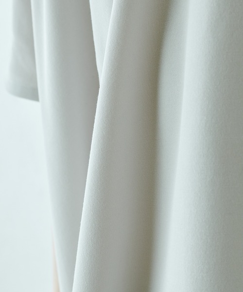 Lui's（ルイス）の「ポケット付ポンチョTシャツ（Tシャツ/カットソー・メンズ・ホワイト/オリーブ/ブラック・FREE）」の11枚目の写真