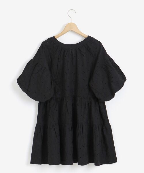 MAJESTIC LEGON（マジェスティックレゴン）の「レディレースチュニック（シャツ/ブラウス・レディース・ブラック/オフホワイト・SMALL/MEDIUM）」の14枚目の写真