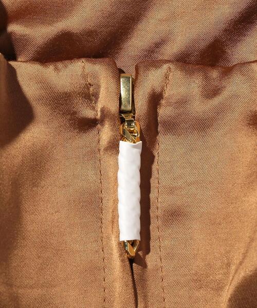 R.M GANG(アールエムギャングレベルモダニストギャング)の「<R.M GANG> SATIN BLOUSON/アウター(ブルゾン・メンズ・ブラック/ベージュ・FREE)」の5枚目の写真