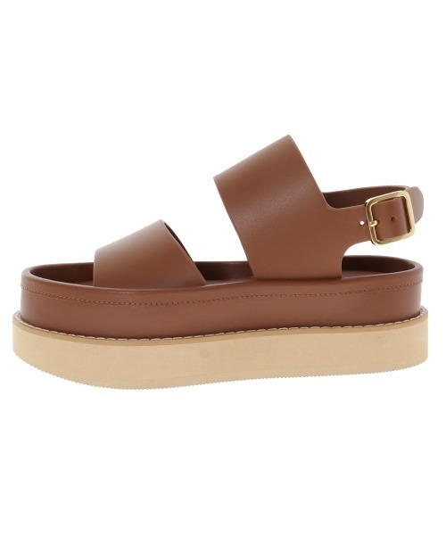 CLANE(クラネ)の「BULKY SOLE SANDAL(サンダル・レディース・ブラック/キャメル・38/37/36)」の14枚目の写真