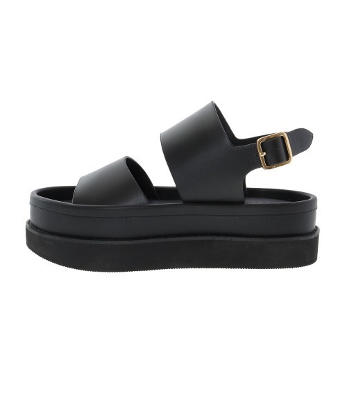 CLANE(クラネ)の「BULKY SOLE SANDAL(サンダル・レディース・ブラック/キャメル・38/37/36)」の7枚目の写真