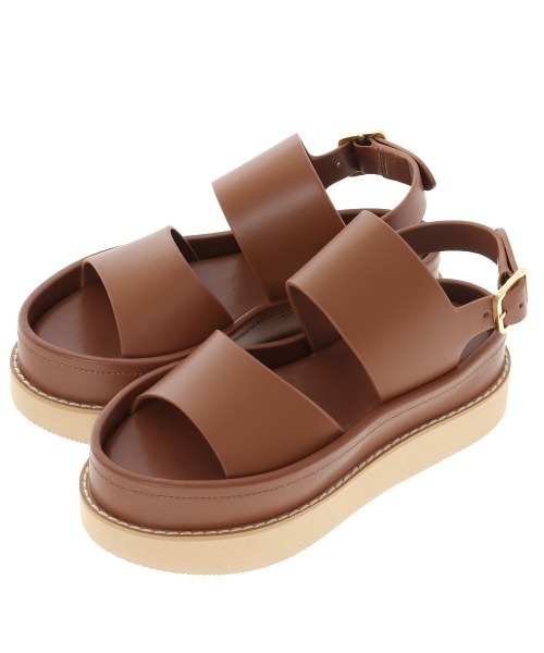 CLANE(クラネ)の「BULKY SOLE SANDAL(サンダル・レディース・ブラック/キャメル・38/37/36)」の12枚目の写真