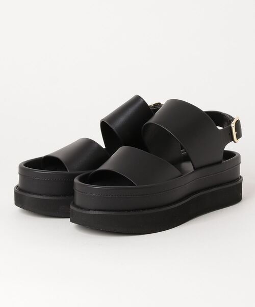 CLANE(クラネ)の「BULKY SOLE SANDAL(サンダル・レディース・ブラック/キャメル・38/37/36)」の18枚目の写真