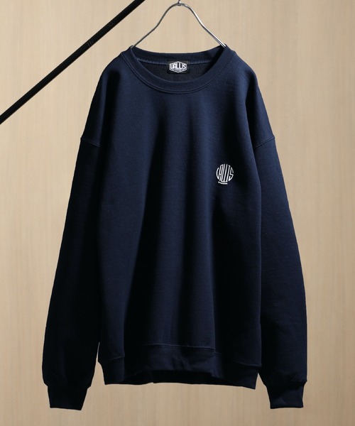 VALLIS by FACTOTUM（ヴァリスバイファクトタム）の「【VALLIS by FACTOTUM】別注サークルロゴスウェット（スウェット・メンズ・バーガンディー/ブラック/ネイビー/ブルー/グレー/ブラウン・LARGE/MEDIUM）」の7枚目の写真