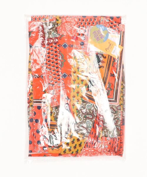 チャイハネ(チャイハネ)の「【チャイハネ】バグル柄パッチワーク風プリントセパレート浴衣(浴衣・レディース・オレンジ/ブルー/グリーン・FREE)」の17枚目の写真