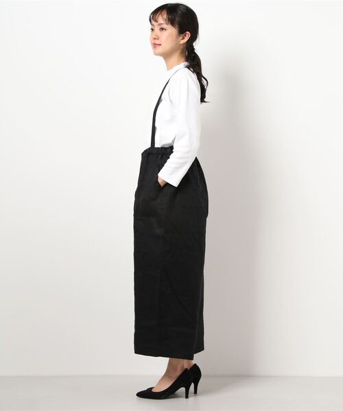 PUAL CE CIN（ピュアルセシン）の「【Du noir】ヨーロピアンリネンサス付きパンツ（その他パンツ・レディース・ブラック/ブルー系その他・FREE）」の3枚目の写真