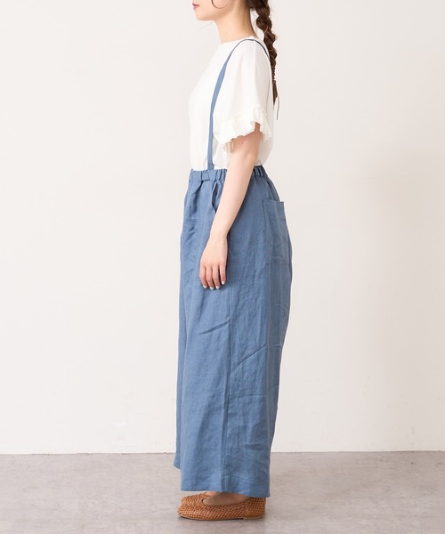 PUAL CE CIN（ピュアルセシン）の「【Du noir】ヨーロピアンリネンサス付きパンツ（その他パンツ・レディース・ブラック/ブルー系その他・FREE）」の14枚目の写真