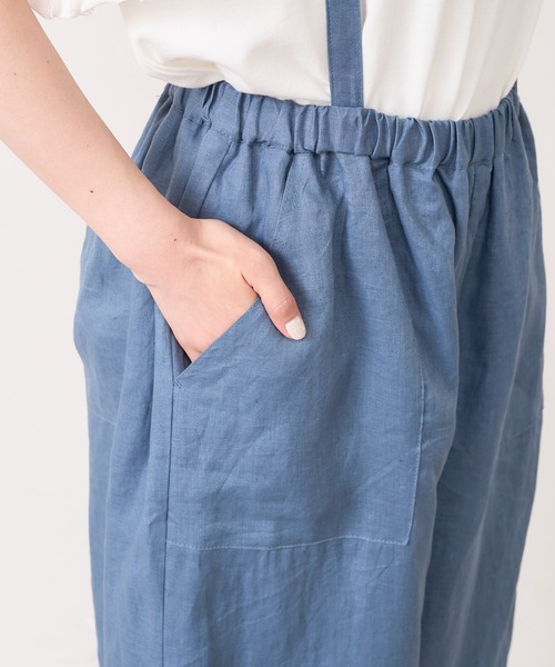 PUAL CE CIN（ピュアルセシン）の「【Du noir】ヨーロピアンリネンサス付きパンツ（その他パンツ・レディース・ブラック/ブルー系その他・FREE）」の18枚目の写真