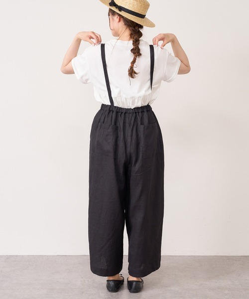 PUAL CE CIN（ピュアルセシン）の「【Du noir】ヨーロピアンリネンサス付きパンツ（その他パンツ・レディース・ブラック/ブルー系その他・FREE）」の12枚目の写真