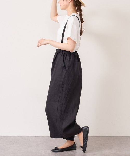 PUAL CE CIN（ピュアルセシン）の「【Du noir】ヨーロピアンリネンサス付きパンツ（その他パンツ・レディース・ブラック/ブルー系その他・FREE）」の10枚目の写真