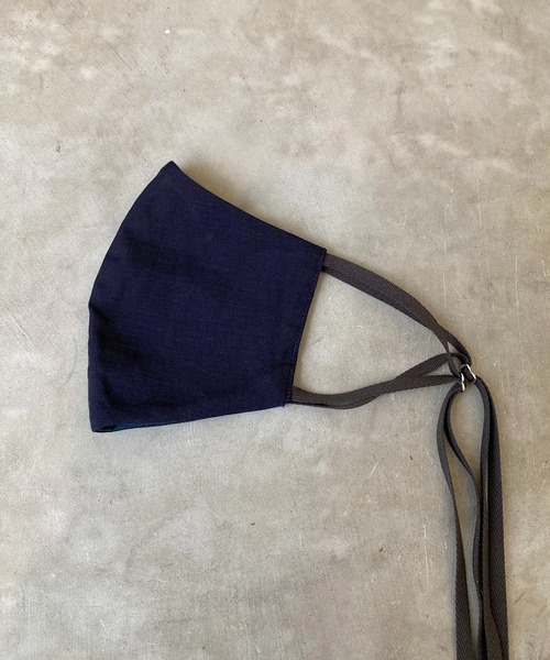 CAPRICIEUX LE'MAGE（カプリシューレマージュ）の「うるおいリボンマスク（マスク・レディース・ホワイト/ベージュ/ネイビー/グレイッシュベージュ・FREE）」の14枚目の写真