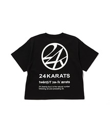 24karats（トゥウェンティーフォーカラッツ）の「Simple Logo Tee SS