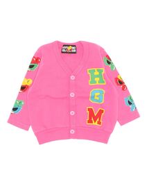 HYSTERIC MINI（ヒステリックミニ）の「ROLLING MINI FBRLプリント裏毛カーディガン（スウェット・キッズ）」