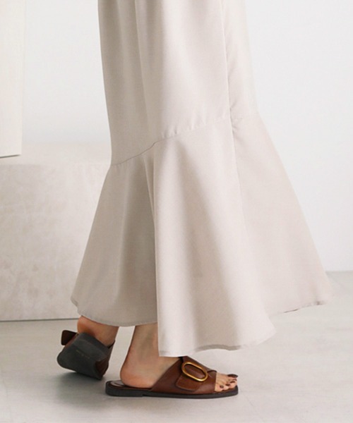 Bab（バブ）の「【WEB限定】アシメ切替マーメイドスカート（スカート・レディース・ブラック/ベージュ/ブラウン・38）」の15枚目の写真