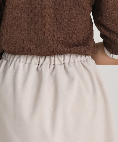 Bab（バブ）の「【WEB限定】アシメ切替マーメイドスカート（スカート・レディース・ブラック/ベージュ/ブラウン・38）」の19枚目の写真