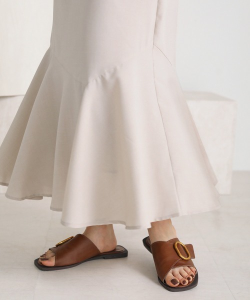 Bab（バブ）の「【WEB限定】アシメ切替マーメイドスカート（スカート・レディース・ブラック/ベージュ/ブラウン・38）」の20枚目の写真