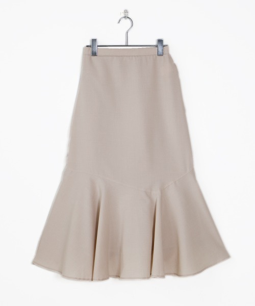 Bab（バブ）の「【WEB限定】アシメ切替マーメイドスカート（スカート・レディース・ブラック/ベージュ/ブラウン・38）」の21枚目の写真