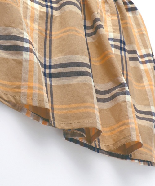 BRANSHES(ブランシェス)の「【プチプラ】チェック柄スカート(スカート・キッズ・グリーン/ベージュ・S/L/M/XL)」の15枚目の写真