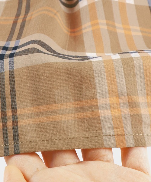 BRANSHES(ブランシェス)の「【プチプラ】チェック柄スカート(スカート・キッズ・グリーン/ベージュ・S/L/M/XL)」の4枚目の写真