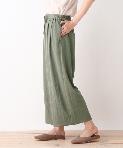 DRESKIP(ドレスキップ)の「◆ひんやりイージーパンツ(その他パンツ・レディース・ブラック/カーキ/マスタード・04/03/02)」の9枚目の写真