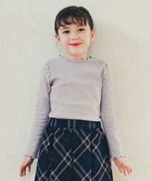 シンプルリブTシャツ