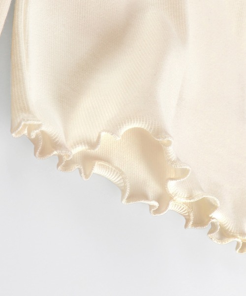 BRANSHES（ブランシェス）の「シンプルリブTシャツ（Tシャツ/カットソー・キッズ・ライトグレー/ブラック/アイボリー・90cm/100cm/150cm/140cm/130cm/110cm/120cm）」の9枚目の写真