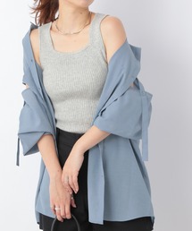 Heather | 2WAYニットリブタンクトップ　218794(タンクトップ)