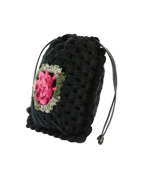 merry jenny（メリージェニー）の「gardenクロシェポシェット（ハンドバッグ・レディース・アイボリー/ブラック・FREE）」の9枚目の写真